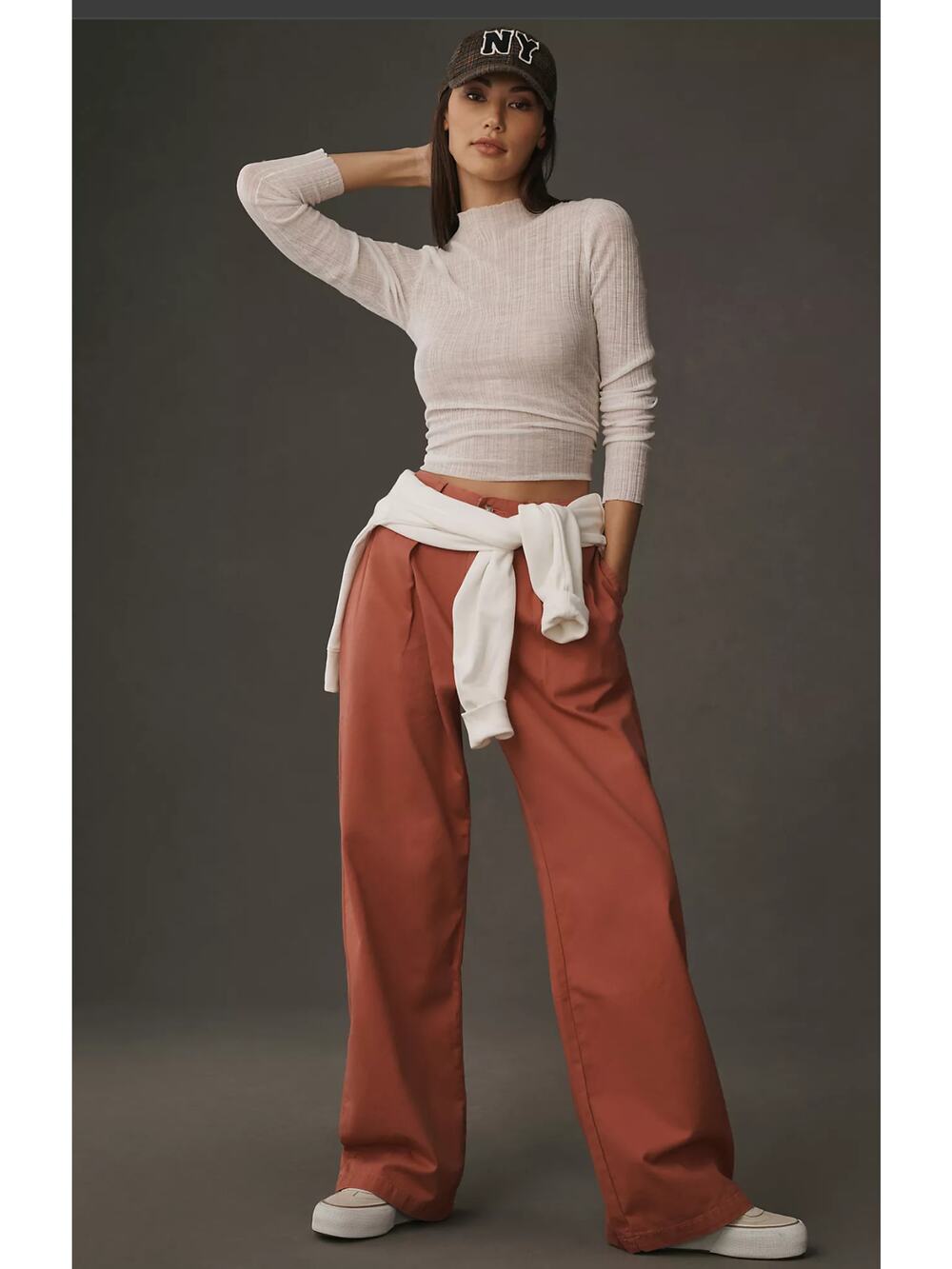 NWT Denimist Blair Double Pleated Pants - Size 32 waist